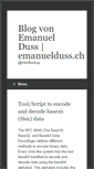 Mobile Screenshot of emanuelduss.ch